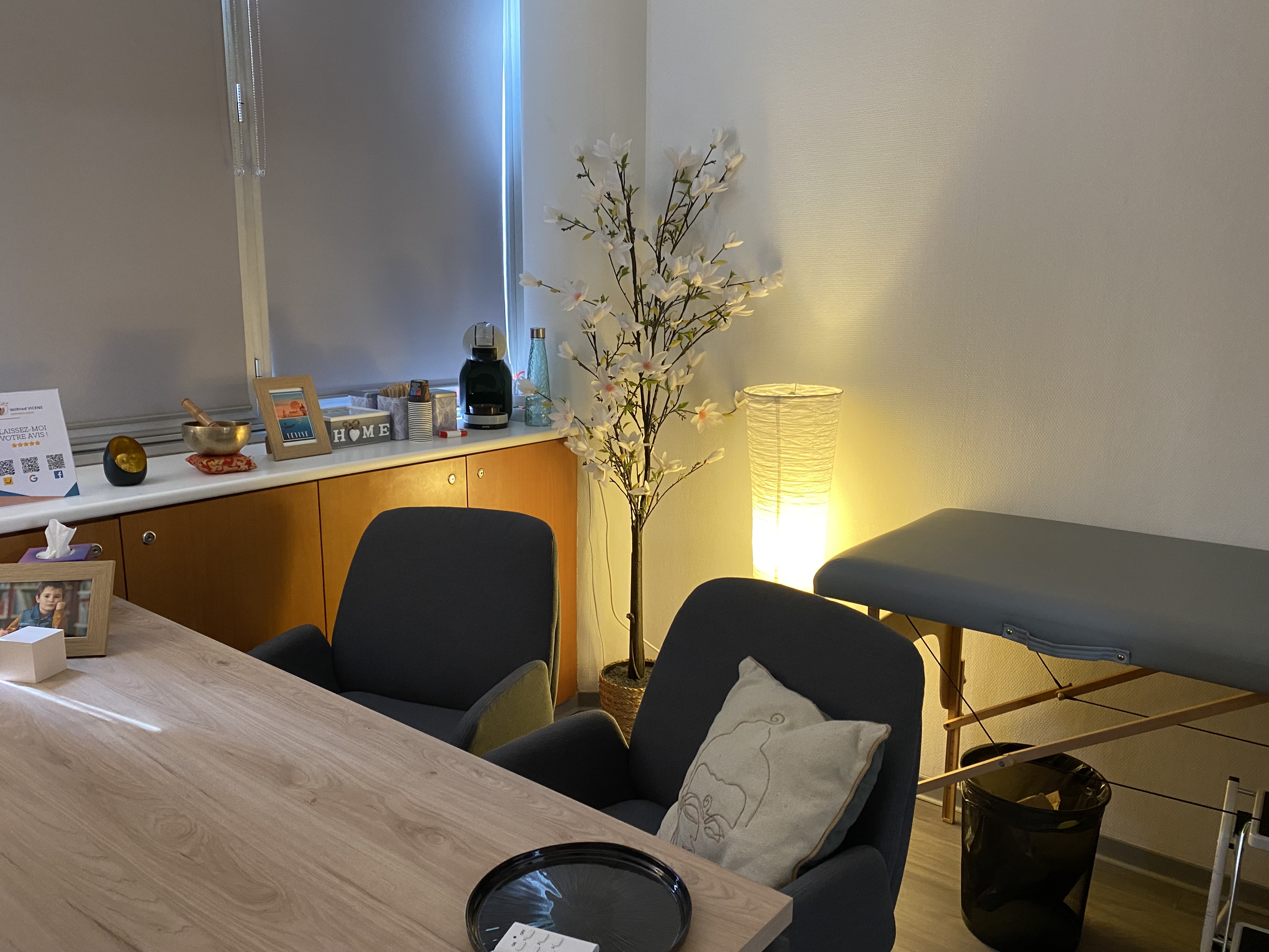 Cabinet de sophrologie accueillant - Prise de rendez-vous en ligne